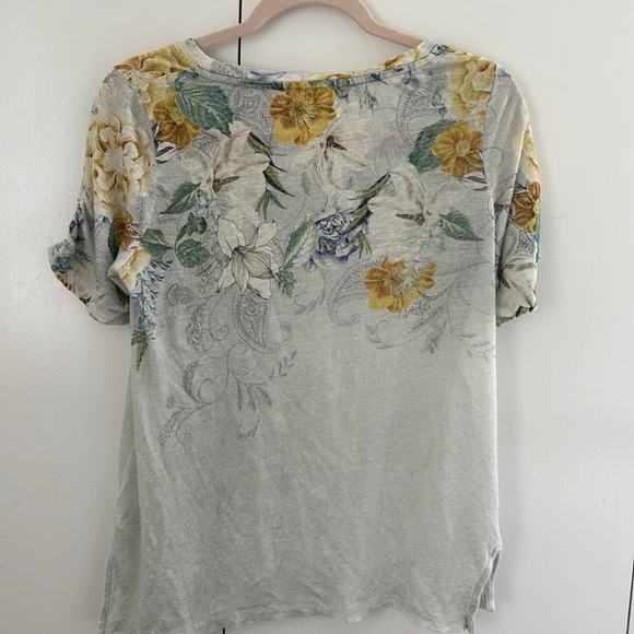 Anthropologie Floral Tee - Picture 3 of 3